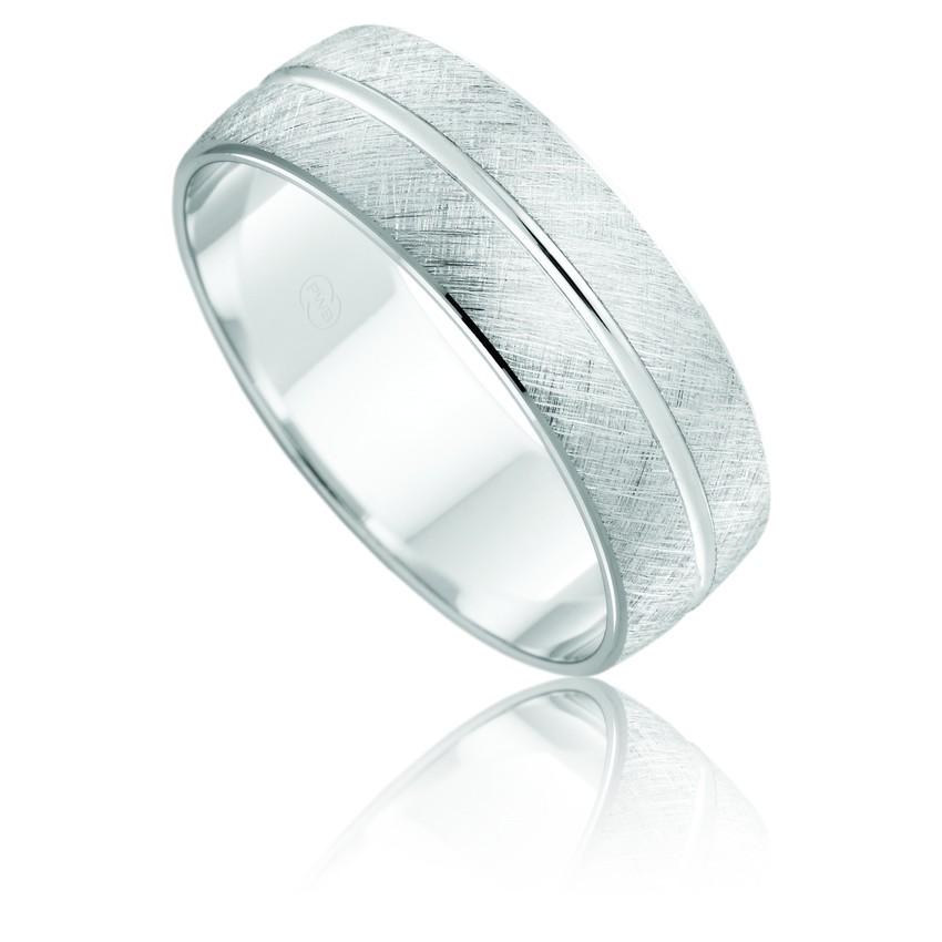 Gents wedding band B2620