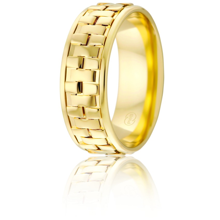 Gents wdding band J4167